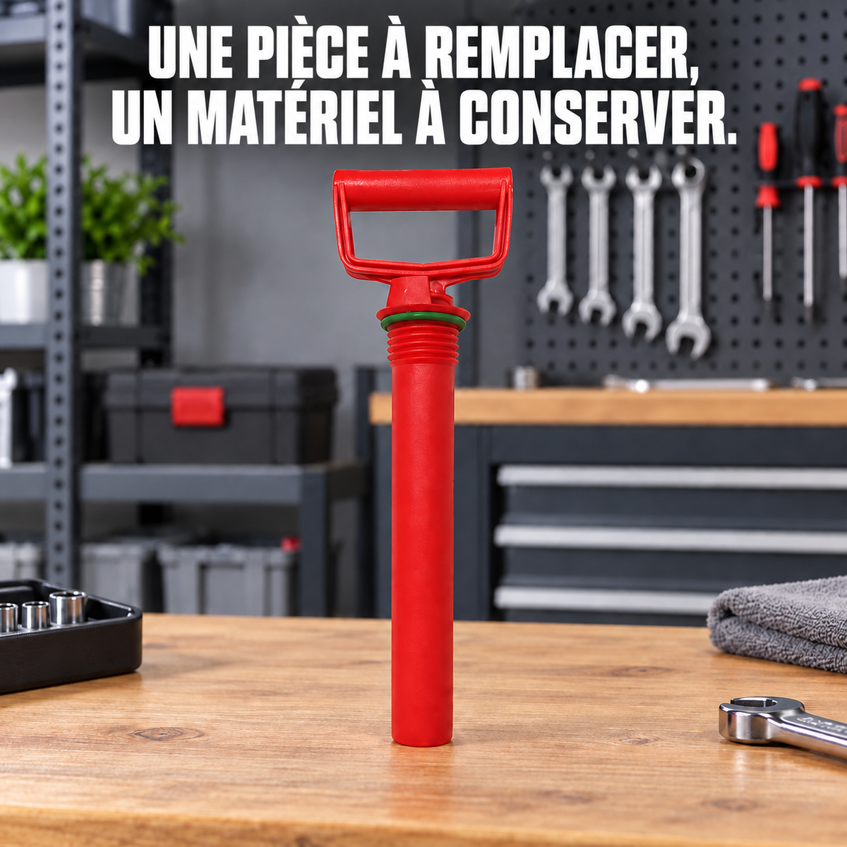Pompe rouge de rechange Orion Acide 132A023, vendue seule — mise en situation professionnelle