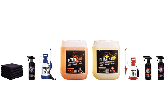 Pack Loueur & Flotte EcoClean® — contenu