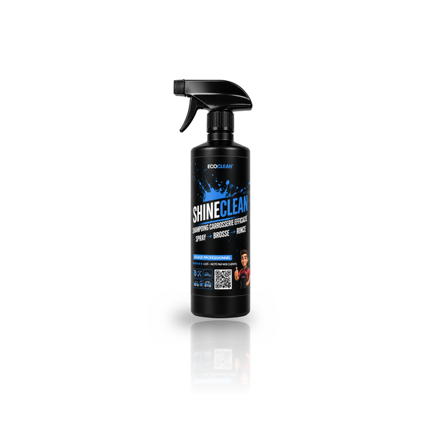 ShineClean® EcoClean® — Shampoing carrosserie professionnel concentré