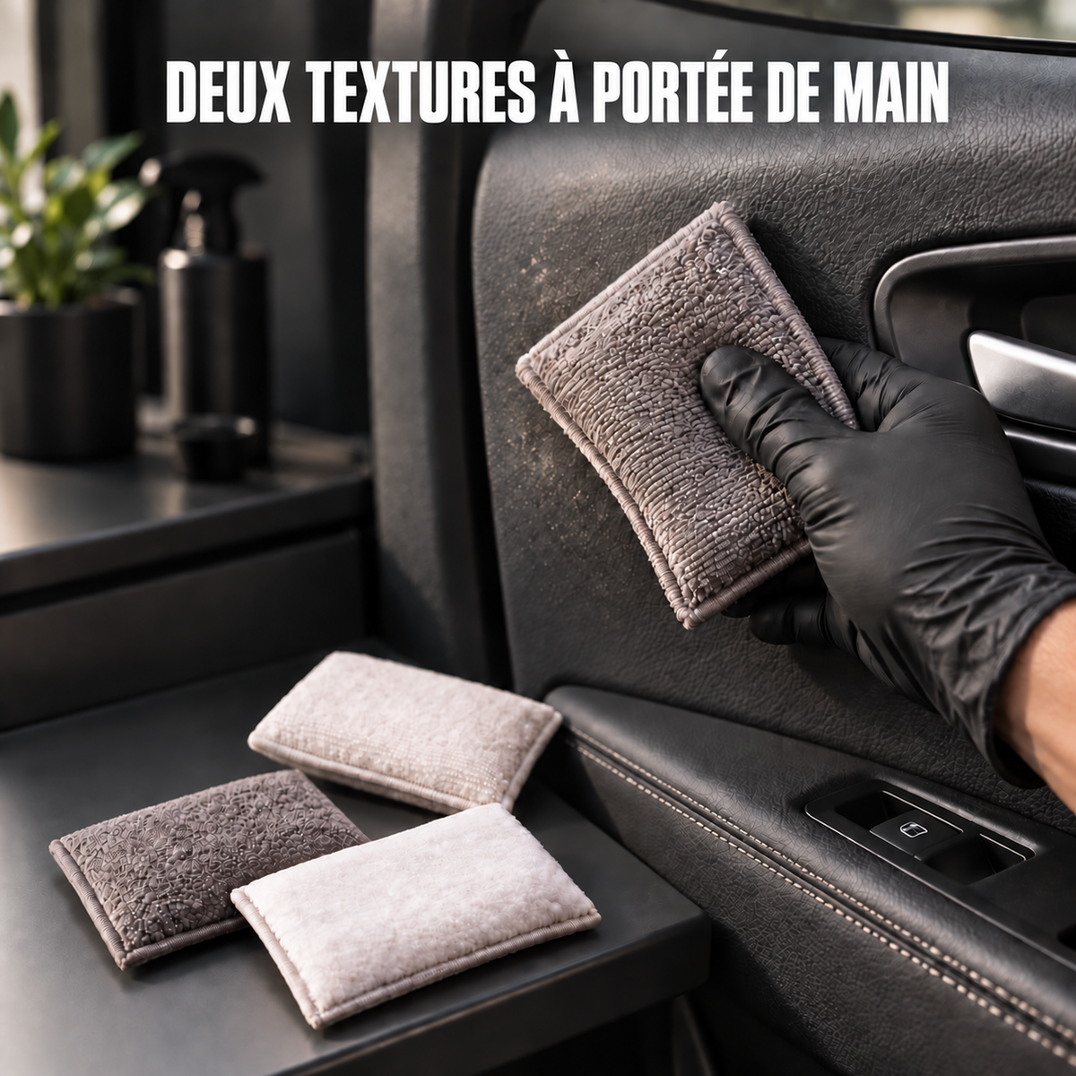 Pack de 4 Pro Pad EcoClean®, deux pads gris et deux blancs — mise en situation professionnelle