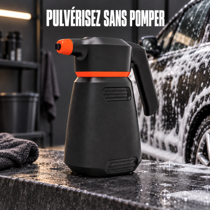 Pulvérisateur mousse électrique rechargeable 1,8 L EcoClean® — mise en situation professionnelle