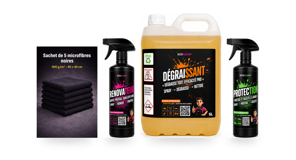 Pack Quad & Buggy EcoClean — contenu du pack