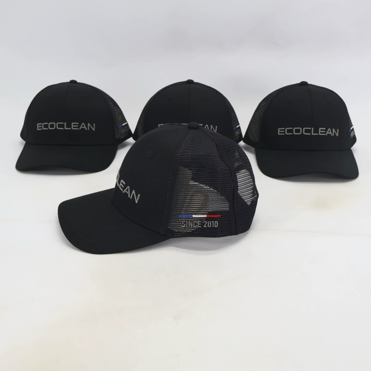 Casquette EcoClean noire logo brodé