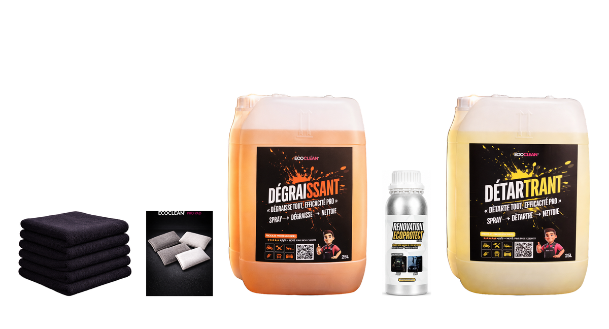 Pack Flotte Rénovation EcoClean® — Volume exploitation (25 L)
