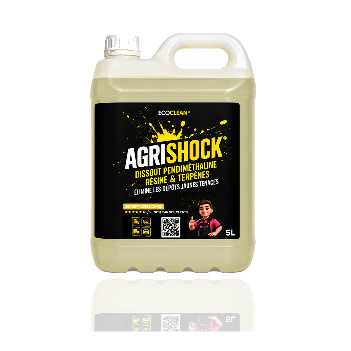 Agrishock EcoClean® — bidon 5 L