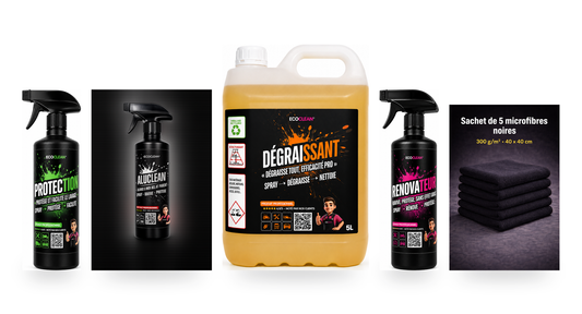 Pack Golf EcoClean — contenu du pack