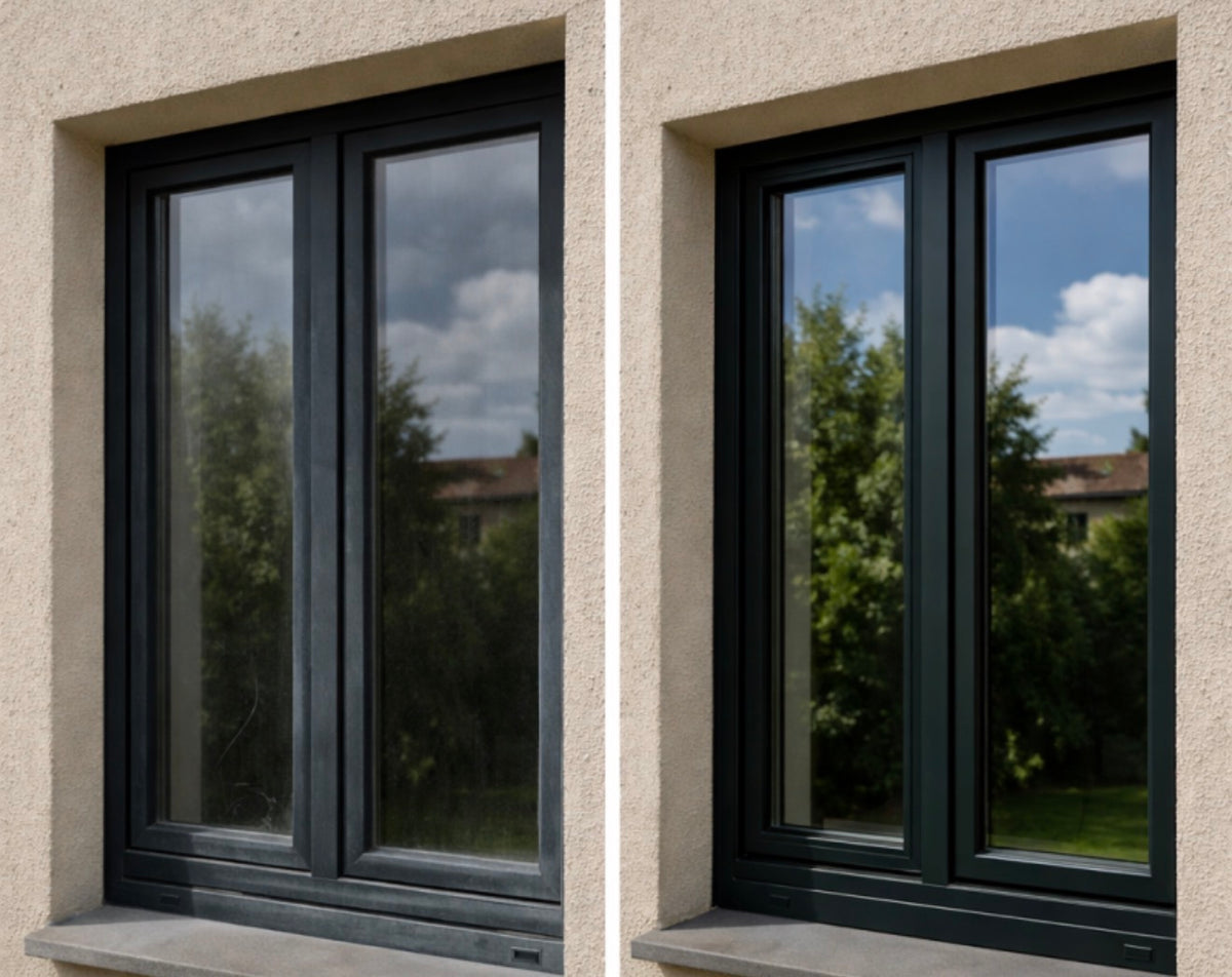 Fenêtre aluminium — après Ecoprotect® Rénovation