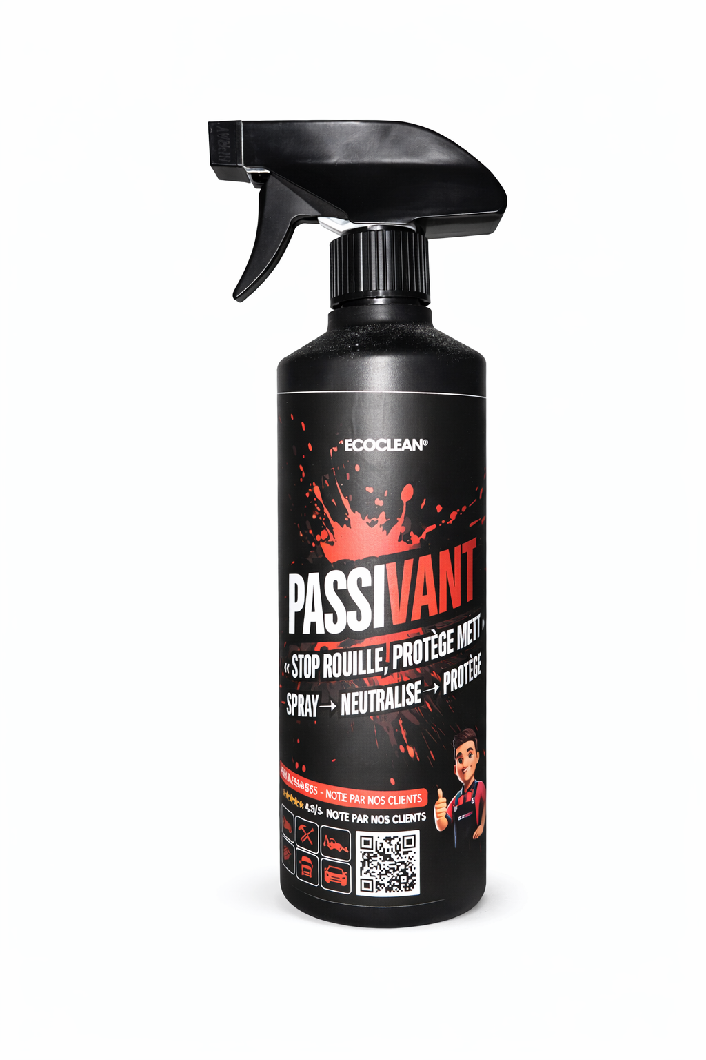 Passivant EcoClean® — anti-rouille et stabilisation des métaux après nettoyage